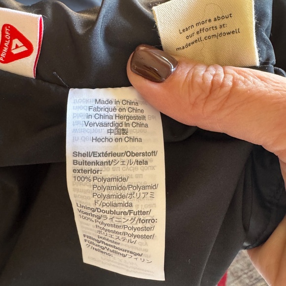 NWT Madewell Packable Puffer jacket - size 2X - Picture 6 of 8